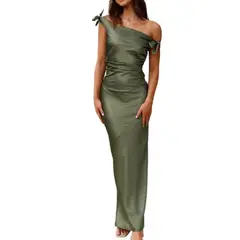 GIOIO - Vestido de gala MujerVerde