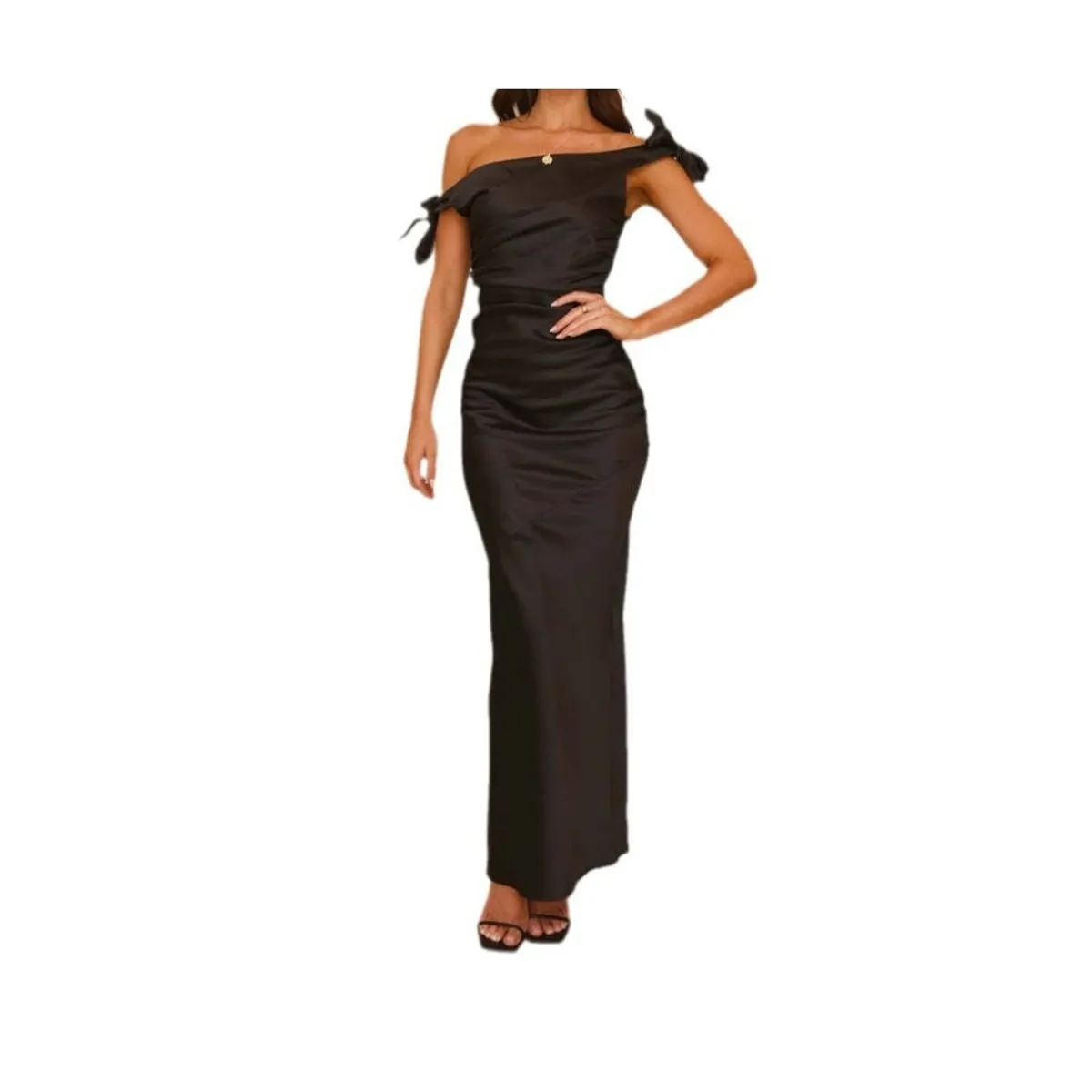 GIOIO - Vestido de gala MujerNegro