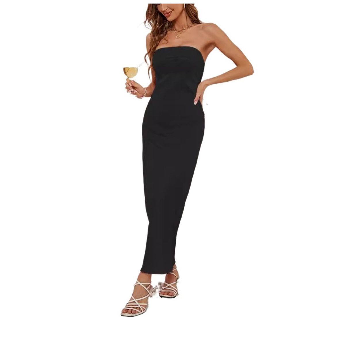 GIOIO - Vestido de gala MujerNegro