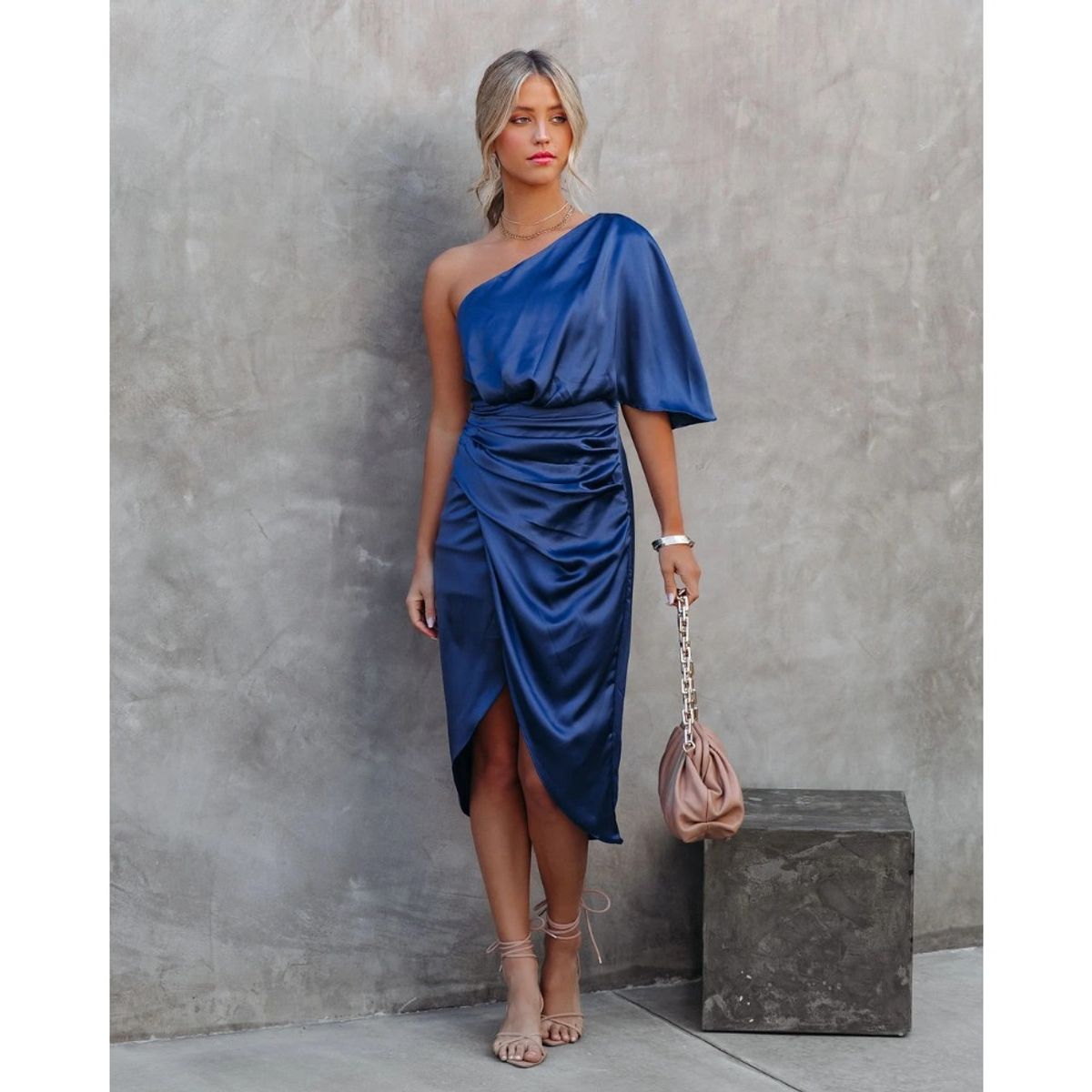 GIOIO - Vestido de gala MujerAzul