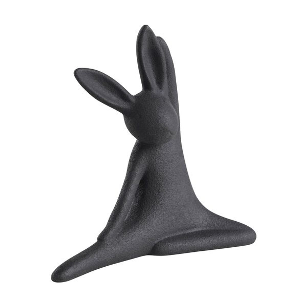 EGLO - Adorno Decorativo GOPENG - Conejo Negro Cerámica 11×7×16 cm