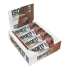 NUTREX RESEARCH - Nutrex Isofit Zero Bar Barras De Proteinas 12u Chocolate