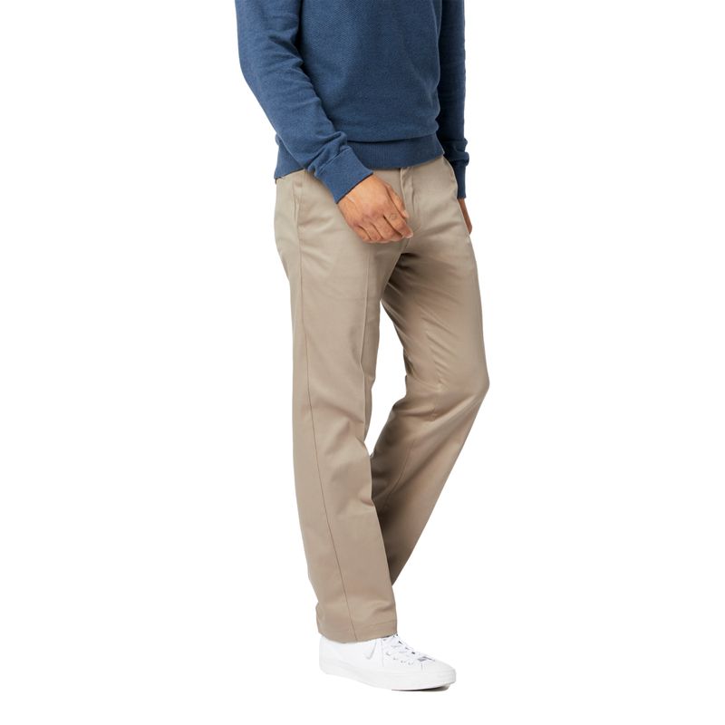 DOCKERS - Pantalón Hombre Signature Khaki Straight Fit Beige Dockers