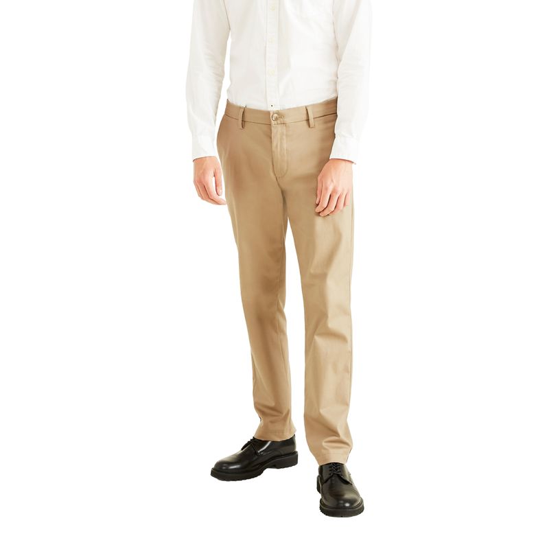 DOCKERS - Pantalón Hombre Signature Khaki Slim Fit Beige Dockers