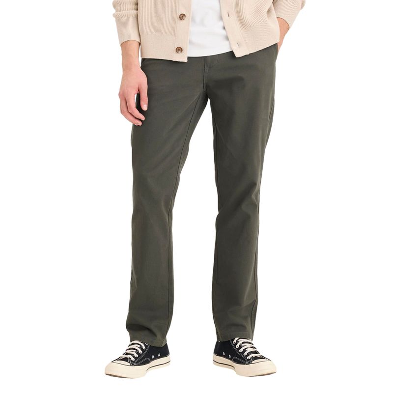 DOCKERS - Pantalón Hombre Ultimate Chino Slim Fit Verde Dockers