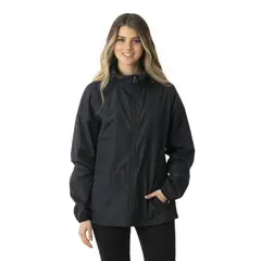 KIVUL - Chaqueta Mujer Cortavientos Mila Negro