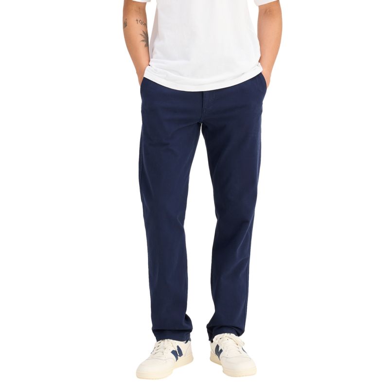 DOCKERS - Pantalón Hombre Ultimate Chino Slim Fit Azul Dockers