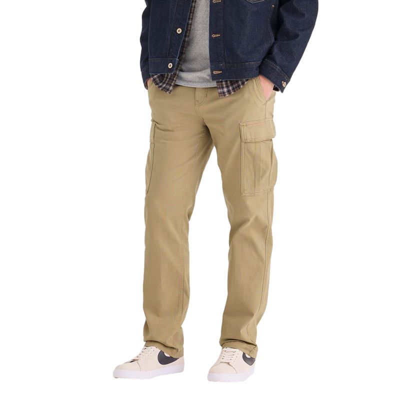 DOCKERS - Pantalón Hombre Utility Cargo Straight Fit Beige Dockers