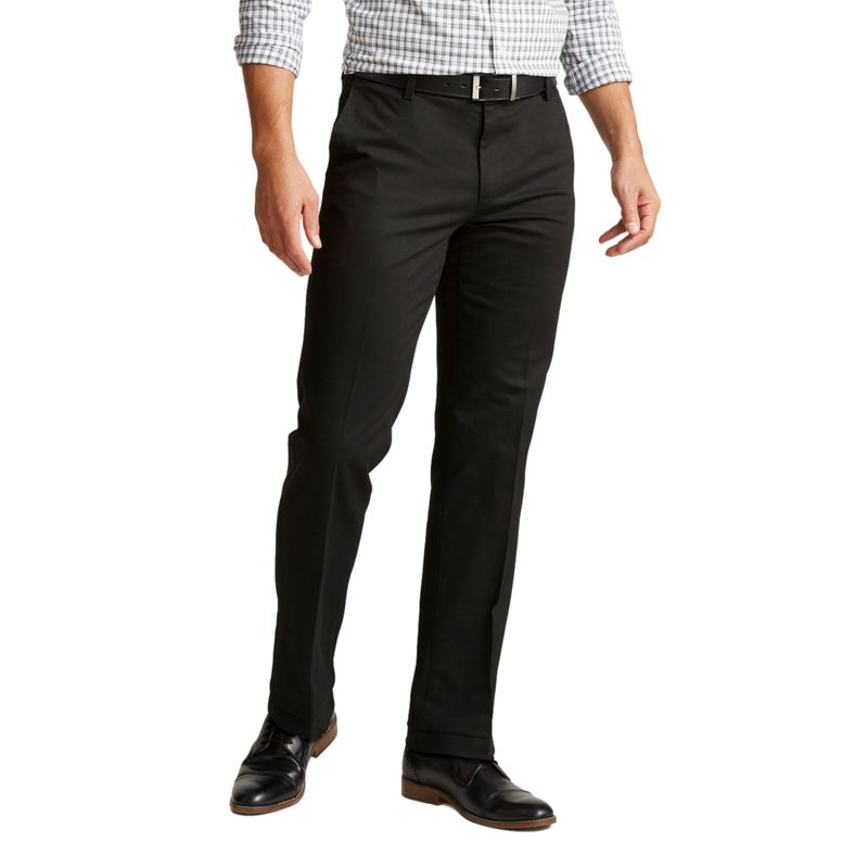 DOCKERS - Pantalón Hombre Signature Khaki Straight Fit Negro Dockers