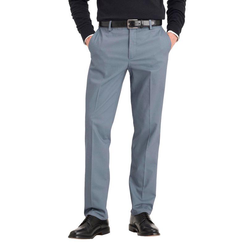 DOCKERS - Pantalón Hombre Signature Khaki SD Slim Fit Azul Dockers