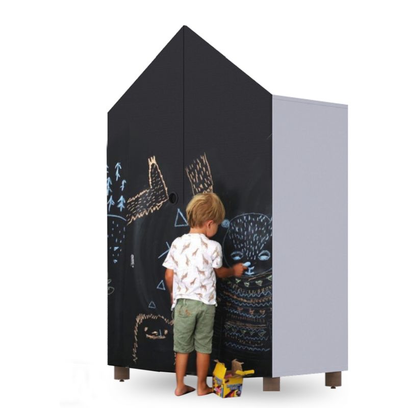 KIDSCOOL - Ropero Infantil con pizarra Sognare Kidscool