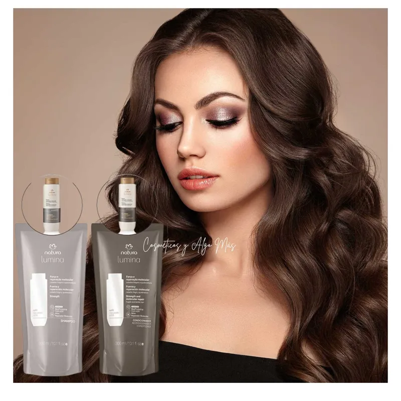 GENERICO - Kit shampoo y acondicionador REPUESTOS Fuerza y reparación molecular