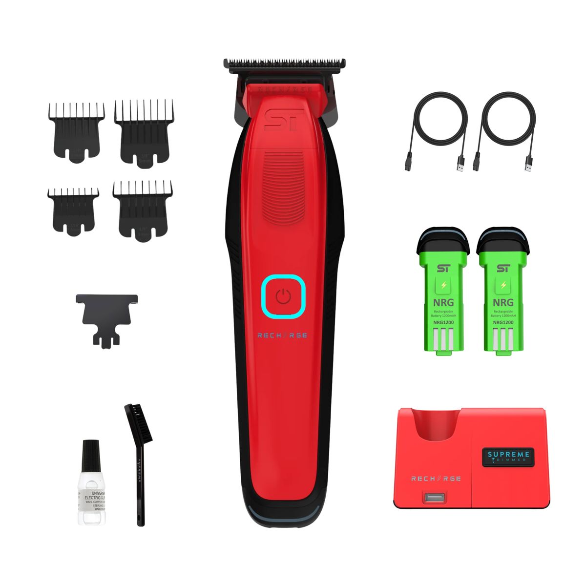 GENERICO - Desvelladora Profesional Supreme Trimmer Recharge Red