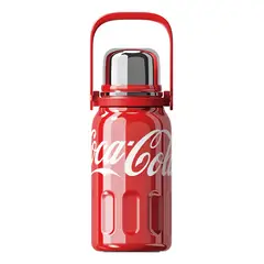 COCA COLA - Germ Termo 1200 ML Frío O Caliente Vaso Térmico Trébol Rojo