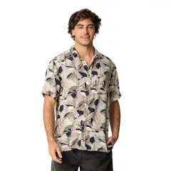 KIVUL - Camisa Hombre Carzo Beige