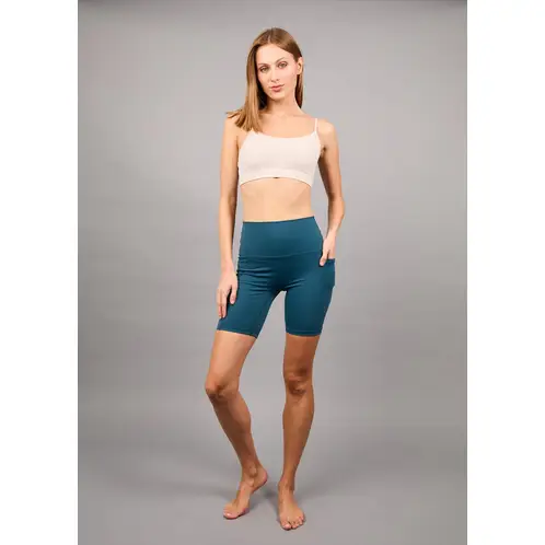 THEA - Legging Ambar Bolsillos Laterales Aegean Blue