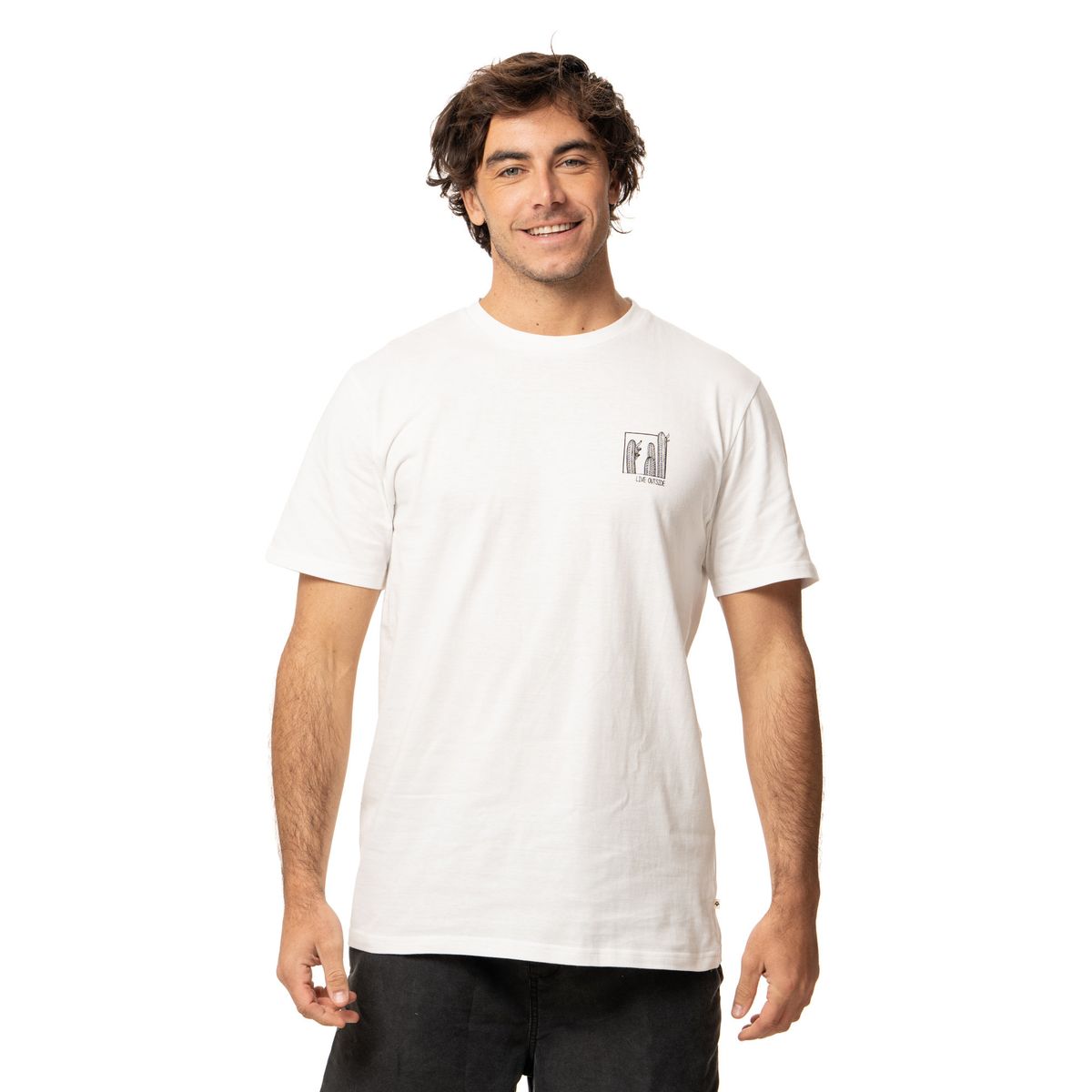 KIVUL - Polera Hombre Cerro Blanco Kivul