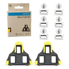 SHIMANO - Calas Spd-sl Sm-sh11 Amarillas Flotantes 6° Ruta