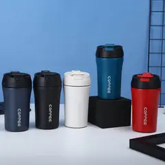 HOMEY - Pack de 2 Vasos Termicos Resistente Al Calor y Frio, Colores Surtidos