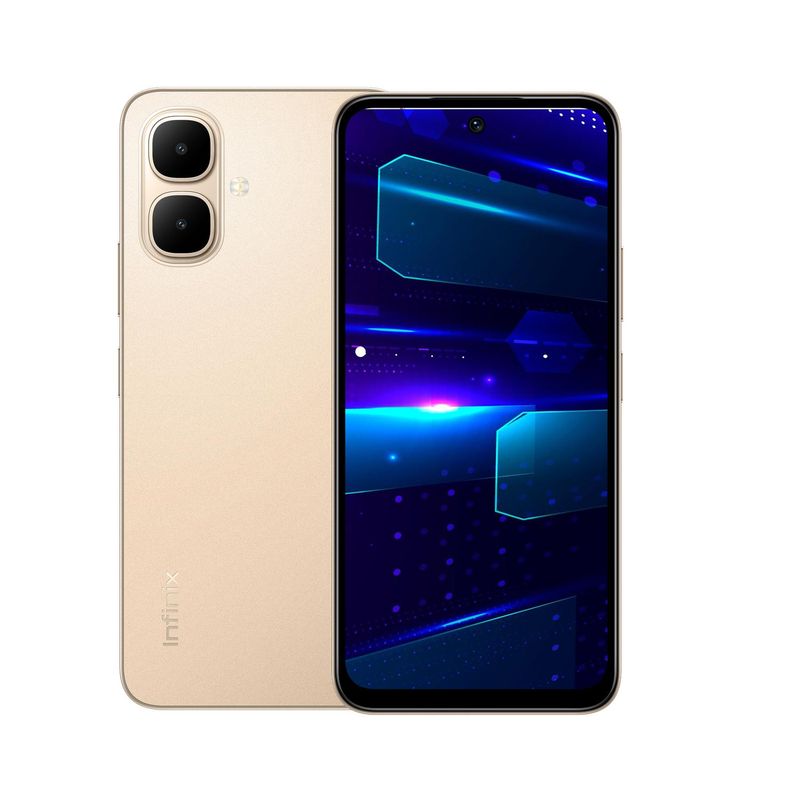 INFINIX - Smartphone Infinix Smart 10 Dorado Dual SIM 128+4GB