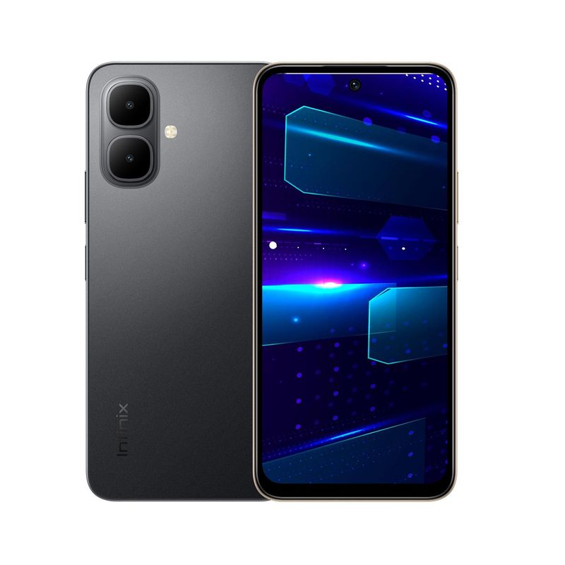 INFINIX - Smartphone Infinix Smart 10 Negro Dual SIM 128+4GB