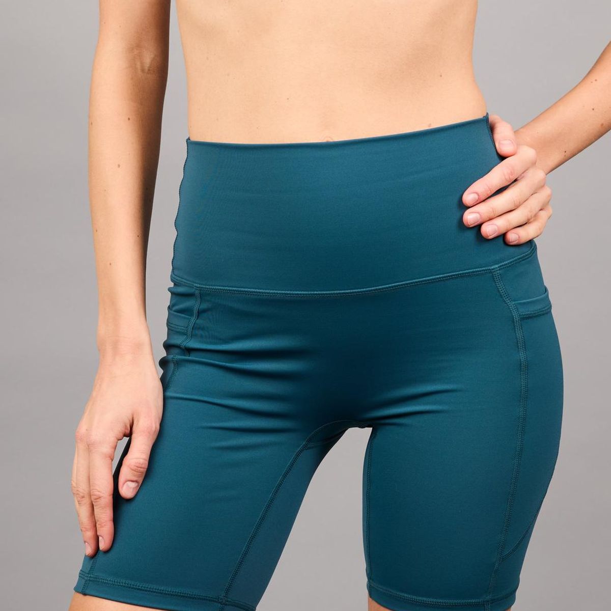 THEA - Legging Ambar Bolsillos Laterales Aegean Blue