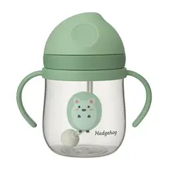 CRUSEC - Vaso Antiderrame Con Asa Biberón Entrenador Para Bebes 250ml