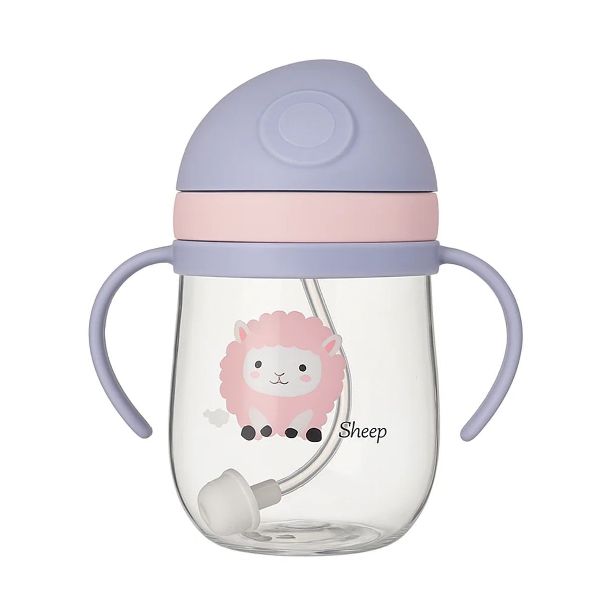 CRUSEC - Vaso Antiderrame Con Asa Biberón Entrenador Para Bebes 250ml