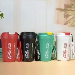 HOMEY - Pack de 2 Vasos Termicos Resistente Al Calor y Frio, Colores Surtidos