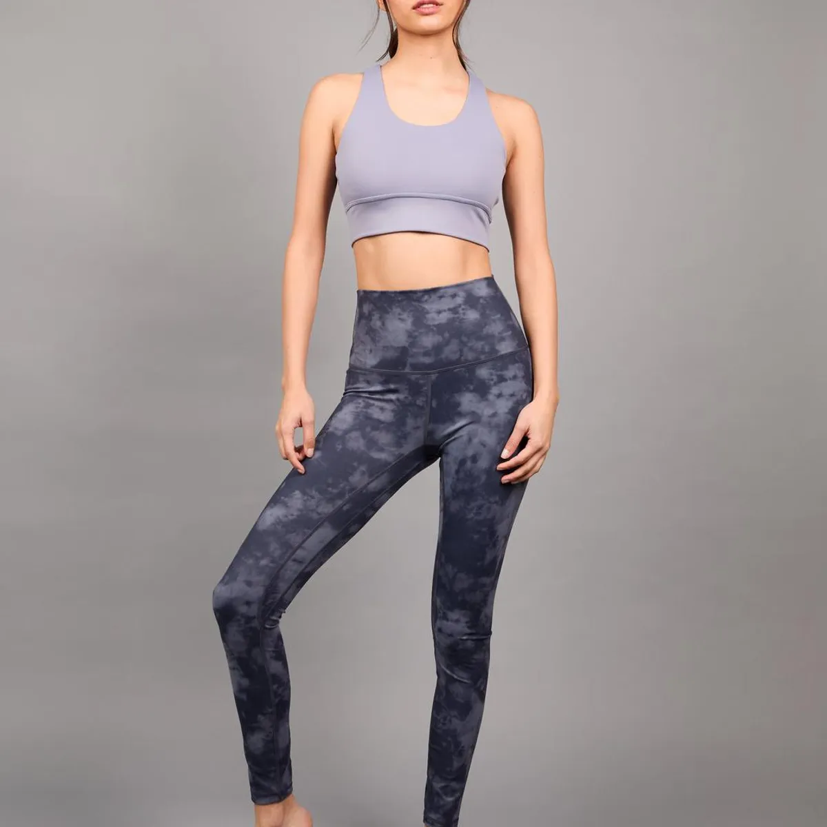 THEA - Legging Lisas Selena Tie Dye Blue