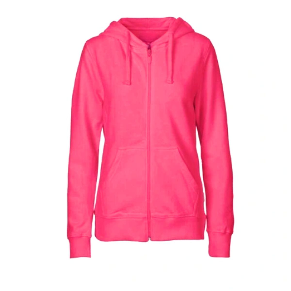 LIKE SHOP - Polerón Con Cierre Mujer Algodón Bolsillo Primavera Verano Colores 7536