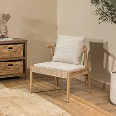 AMOBLE - Poltrona Sofia Beige Amoblé