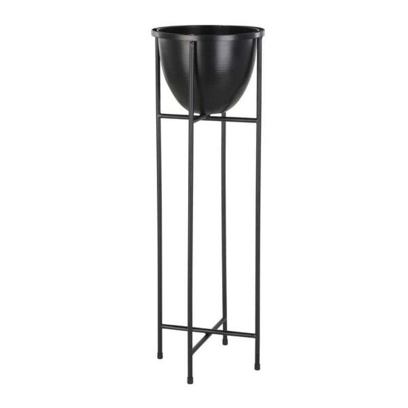 EGLO - Masetero Decorativo estante planta SHIKABE metal Dorado 73×24 cm