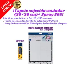 BROTHER - Kit Tapete estándar para Scan 125-225 y Adhesivo 505