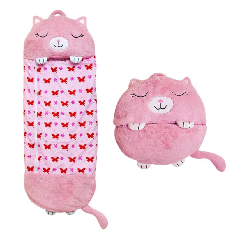 GENERICO - Sacos De Dormir Para Niños 140x50xm Almohada 2 en 1