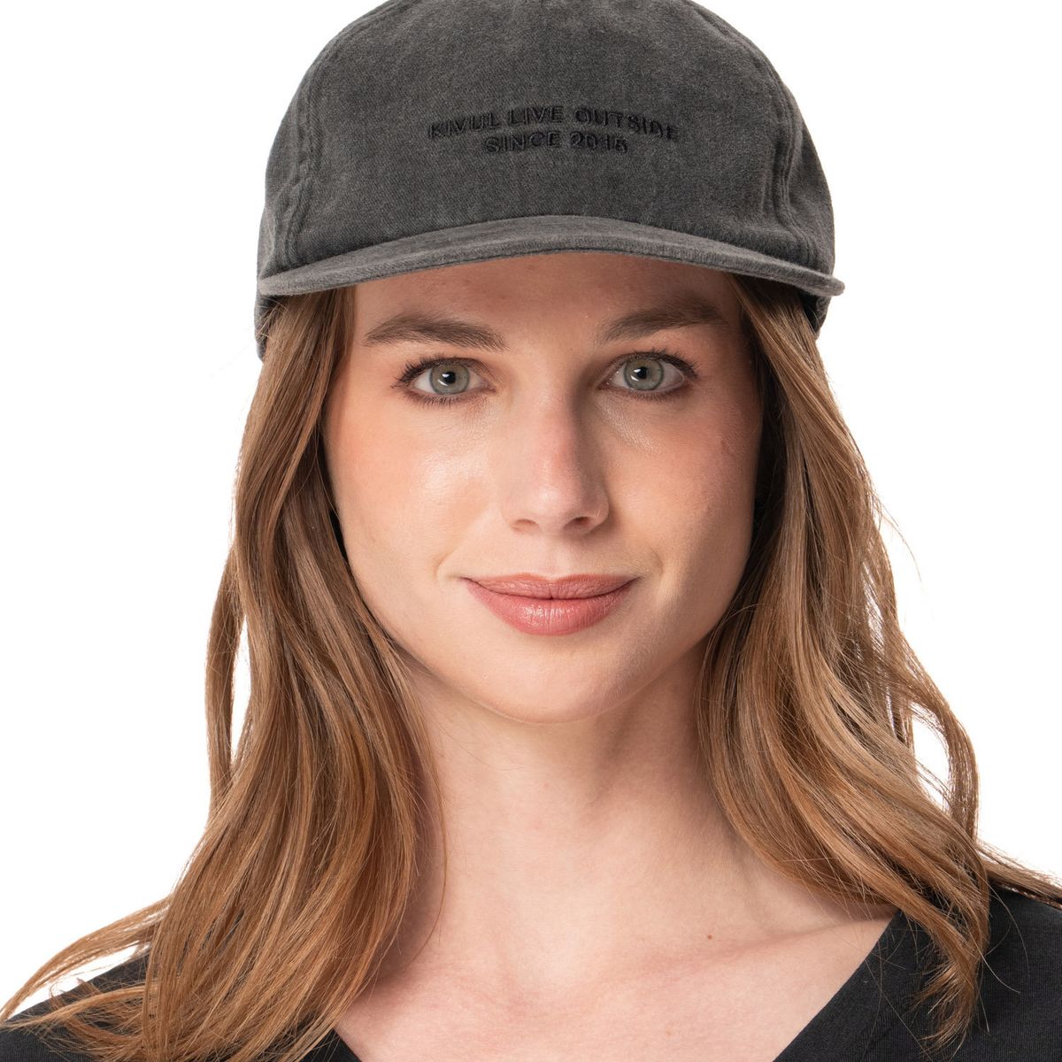 KIVUL - Jockey Unisex Logo Negro Kivul