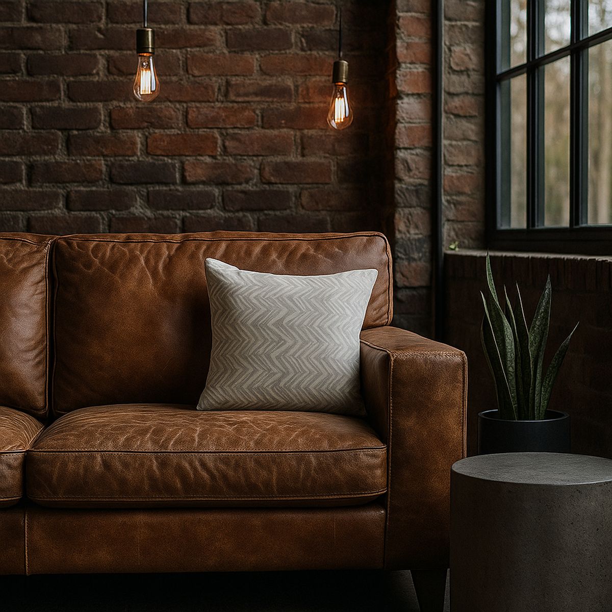 ARMONIA - Funda protectora para cojín gris suave 45x45 760 estampado zigzag