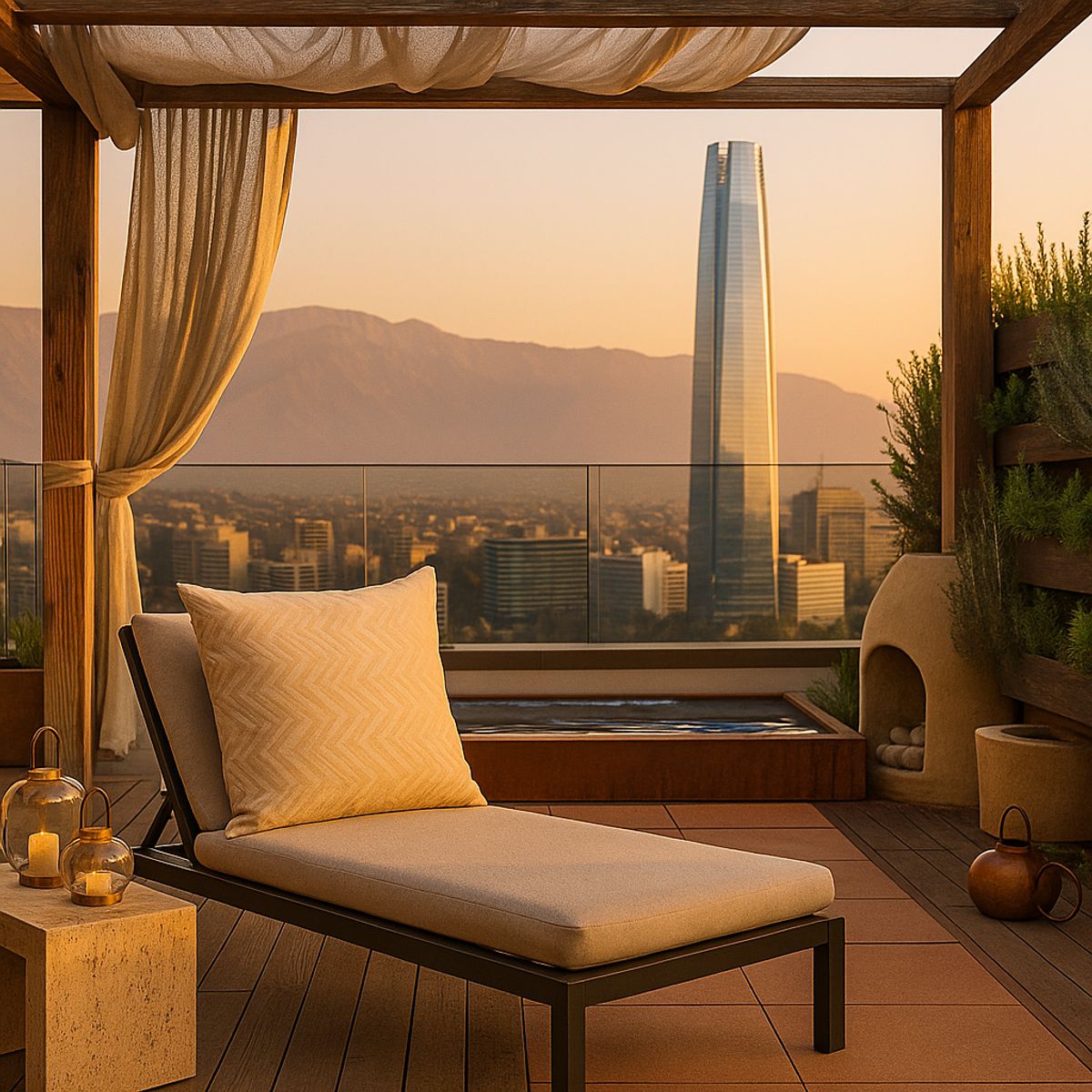 ARMONIA - Funda protectora para cojín visón 45x45 modelo 760 motivo zigzag