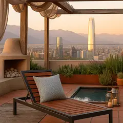 ARMONIA - Funda protectora para cojín azul turquesa 45x45 760 patrón zigzag