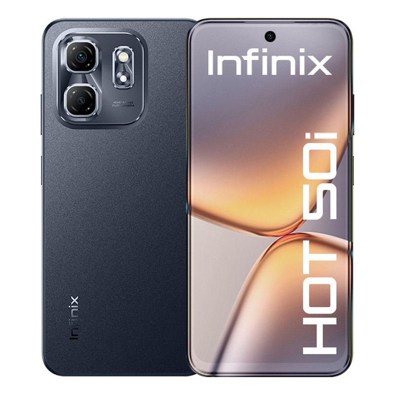 INFINIX - Celular Infinix Hot 50i 256 Gb Rom 4 Gb + 4 Gb Ram Virtual Dual Sim Negro