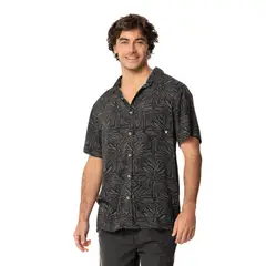 KIVUL - Camisa Hombre Carzo Negro