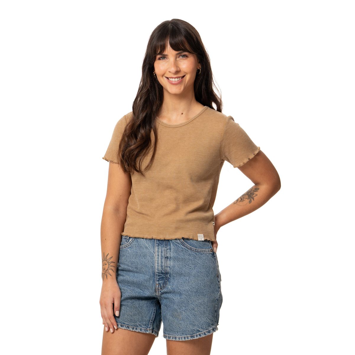 KIVUL - Polera Mujer Prety Café Kivul