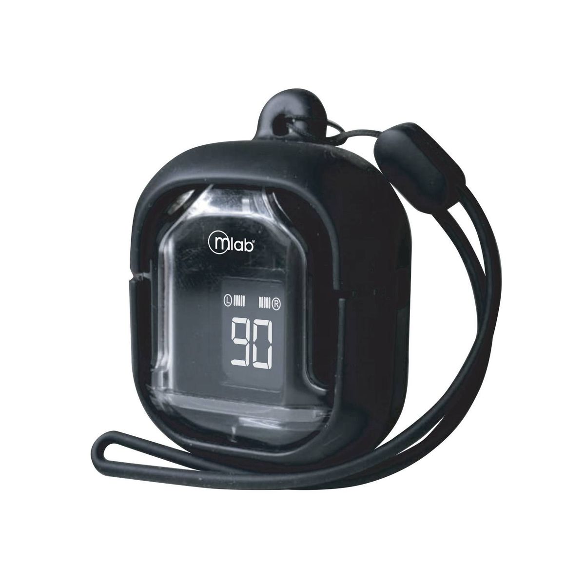 MLAB - Audífonos TWS Mlab 9353 Glass Crystal, BT 5.4, IP55, Negro