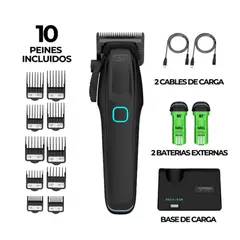GENERICO - Clipper Corta Pelo Supreme Trimmer Recharge Black