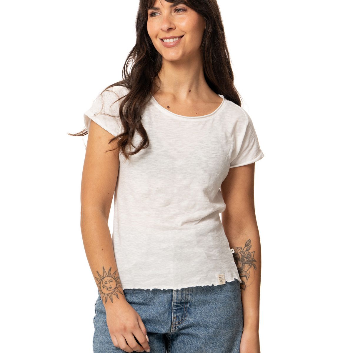 KIVUL - Polera Mujer Kivül Last Blanco