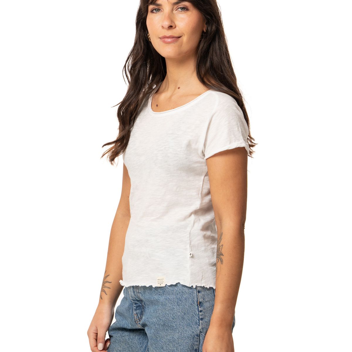 KIVUL - Polera Mujer Kivül Last Blanco
