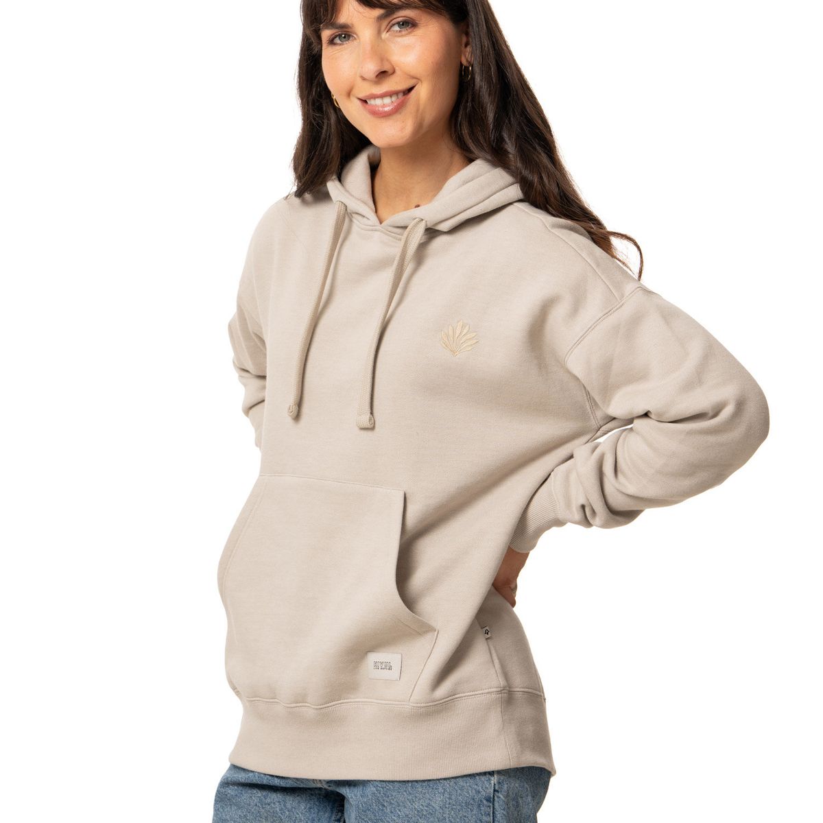 KIVUL - Poleron Mujer Kira Beige Kivul