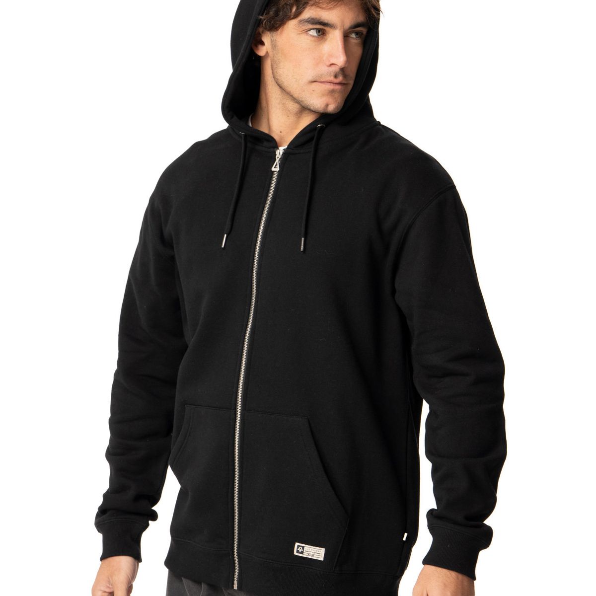 KIVUL - Poleron Hombre Anerk Negro Kivul