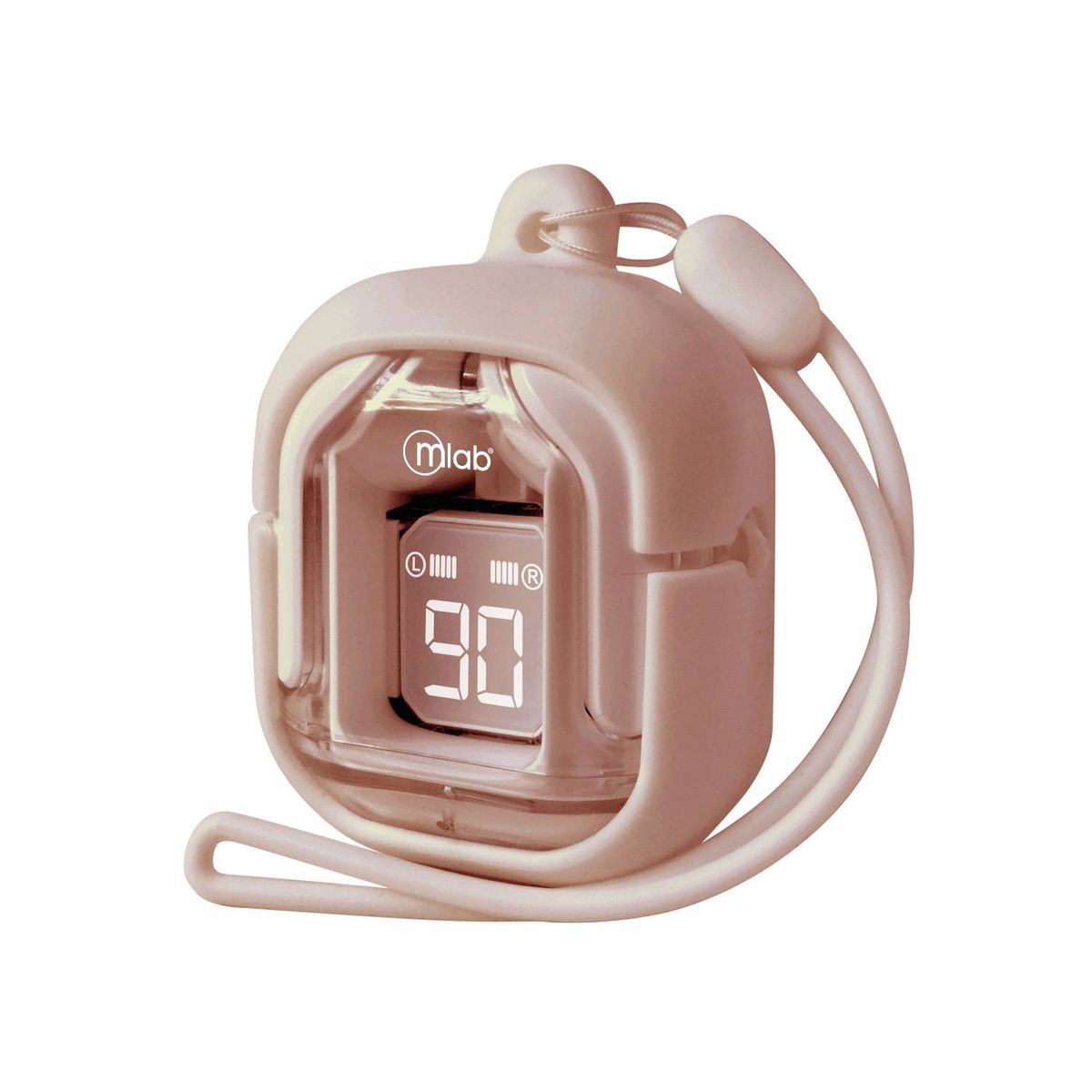 MLAB - Audífonos Inalámbricos Mlab 9355 Glass Crystal, TWS, BT 5.4,IP55, Rosa