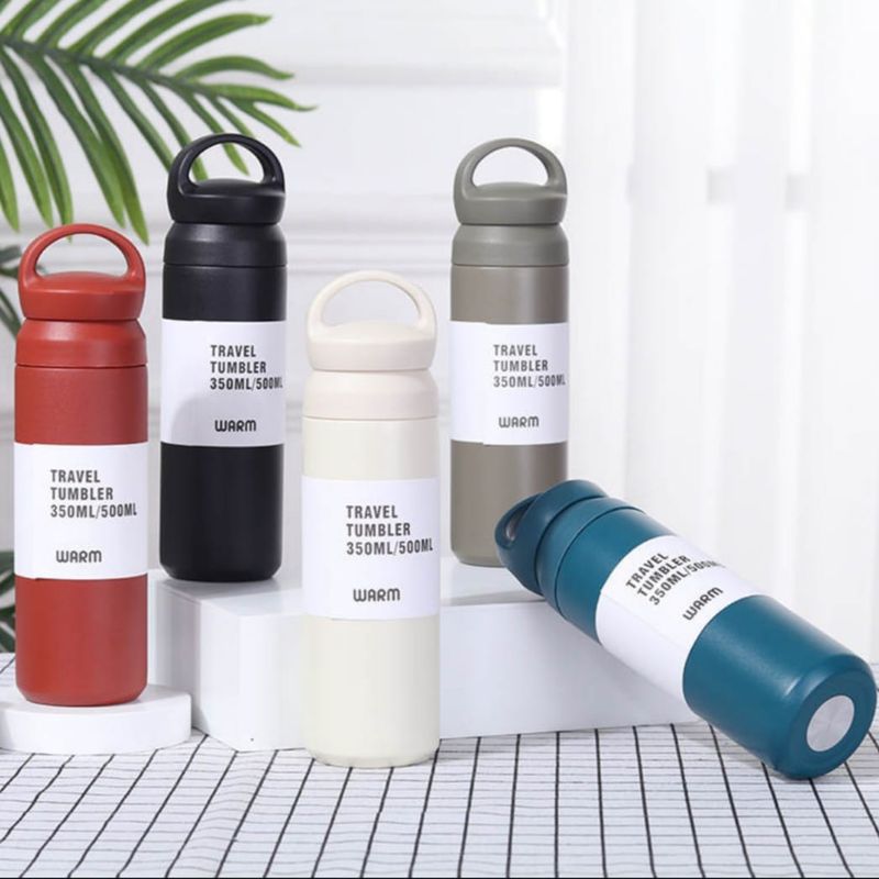 HOMEY - Pack De 2 Botellas Termicas Resistente Al Frio Y Calor